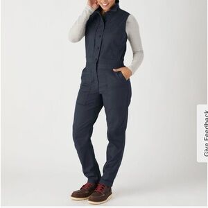 Duluth Trading Co Gray Fire Hose Jumpsuit